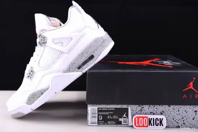 Rep 4 CT8527-100 Oreo (2021) Retro White Jordan 0511